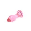 Kiotos - Glass Plug Rose Pink 3,8 cm