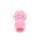Kiotos - Glass Plug Rose Pink 3,8 cm