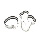 Steel Medium Collar & Cuffs