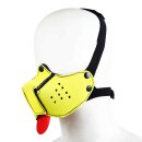 Neoprene Puppy Dog Yellow Mouth Mask