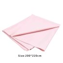 Bed Sheet Cover Pink PVC