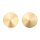 Metal Round Nipple Covers Gold