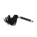 Black Flogger With Acrylic Handle