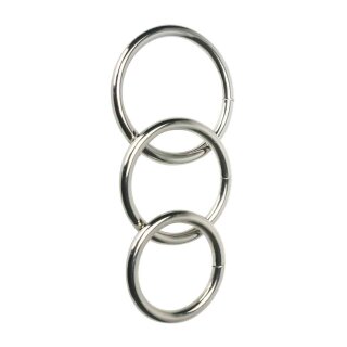 Trine - Steel Cockring Collection
