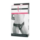 Bella  Adjustable Velvet Lined Strap On Harness