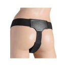 Bella  Adjustable Velvet Lined Strap On Harness