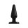 Butt Plug Basic Black 3,3 cm