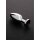Jeweled Butt Plug Black Large 3,8 cm