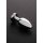 Jeweled Butt Plug Black Large 3,8 cm