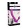 ROYAL REVOLVER Vibrating Silicone Strapless Strap On Purple