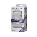 Doc Johnson MAINSQUEEZE Pop-Off Optix Crystal Masturbator