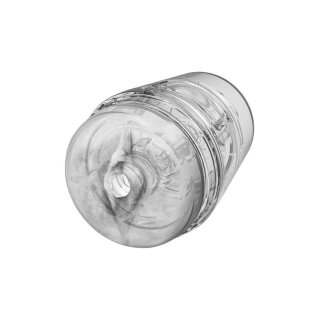 Doc Johnson MAINSQUEEZE Pop-Off Optix Pussy & Ass Crystal Masturbator