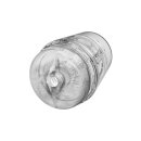 Doc Johnson MAINSQUEEZE Pop-Off Optix Pussy & Ass Crystal Masturbator