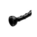 Hosed Swirl Hose Long Black 48,5 cm