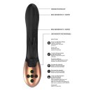 Heating Rabbit Vibrator Opulent Black