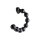 Hosed 2" Beaded Hose - 19" long Black