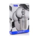 Anal Rosebud Vacuum with Beaded Rod Transparent