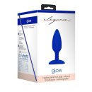 Heating Anal Butt Plug Glow Blue