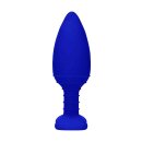 Heating Anal Butt Plug Glow Blue