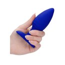 Heating Anal Butt Plug Glow Blue