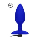Heating Anal Butt Plug Glow Blue
