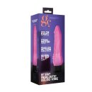 8 Inch Fat Realistic Dildo Vibe Pink