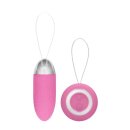 Luca Rechargeable Remote Control Vibrating Egg Pink