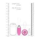 Luca Rechargeable Remote Control Vibrating Egg Pink