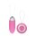 Luca Rechargeable Remote Control Vibrating Egg Pink