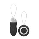 George Rechargeable Remote Control Vibrating Egg Black