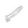 Realistic Clear Penis Enhancer and Ball Stretcher Transparent