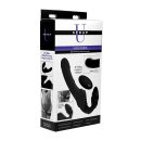 Pro Rider 9X Vibrating Silicone Strapless Strap On with Remote Control