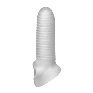 Fat Boy Micro Ribbed Sheath 5,5 Inch clear