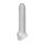 Fat Boy Micro Ribbed Sheath 7,5 Inch clear