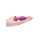 Diamond Heart Butt Plug Regular Purple 2,8 cm
