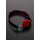 Oval Silicone Ball Gag Red