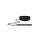 Luxury Collar with Leash Black