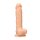 Silicone Dildo With Balls 22,8 cm Flesh