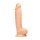 Silicone Dildo With Balls 22,8 cm Flesh