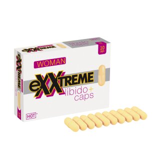 HOT Exxtreme Libido Caps für Frauen - 10 Kapseln