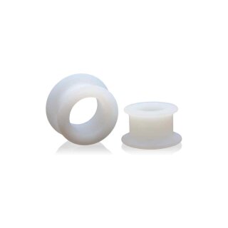 Stretch Master 2 pc Silicone Anal Grommet Set - White