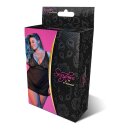 Baby Doll Fly Away Back & G-Set Black Queen Size 2 XL