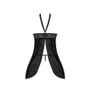 Baby Doll Fly Away Back & G-Set Black Queen Size 2 XL