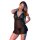 Baby Doll Fly Away Back & G-Set Black S/M
