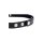 Master Series Dark Heart Chrome Heart Black Choker - Black