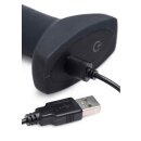 Swell 10X Inflatable + Vibrating Missile Silicone Anal Plug