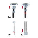 Ouch! Dance Pole Silver