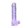 Realistic Dildo With Balls - Purple 23 cm