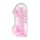 9" / 23 cm Realistic Dildo With Balls - Pink