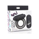 BANG! Silicone Cock Ring & Bullet with Remote Control...